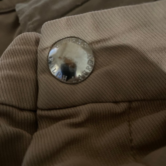 Lauren Ralph Lauren Tan Utility Cargo Pants With Snap Button Ankle Cuff Size 16 - Picture 9 of 10